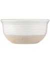 Mason Cash Rustic Charm Mixing Bowl 10.2 In White