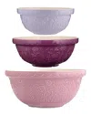Mason Cash Set Of 3 In The Meadow Mixing Bowls In Multi