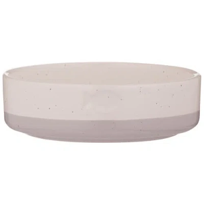 Mason Cash Speckle Dip Cat Bowl, Food & Water Dish In Neutral