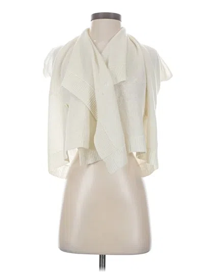 Pre-owned Mason Cashmere Cardigan Sweater In Ivory