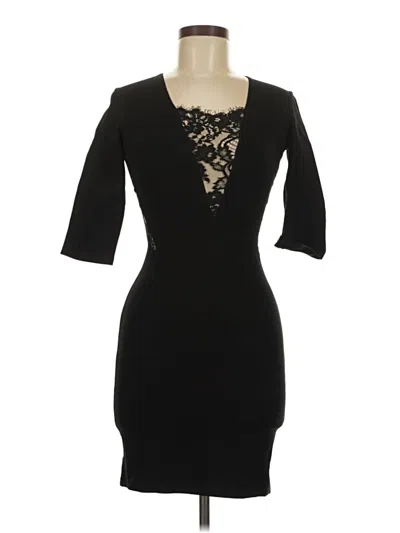 Pre-owned Mason Cocktail Dress In Black