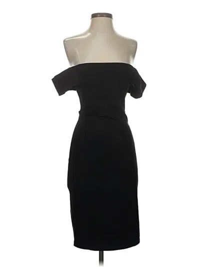 Pre-owned Mason Cocktail Dress In Black