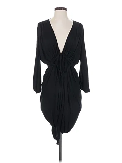 Pre-owned Mason Cocktail Dress In Black