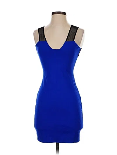 Pre-owned Mason Cocktail Dress In Blue