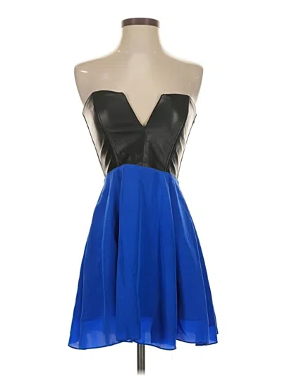 Pre-owned Mason Cocktail Dress In Blue