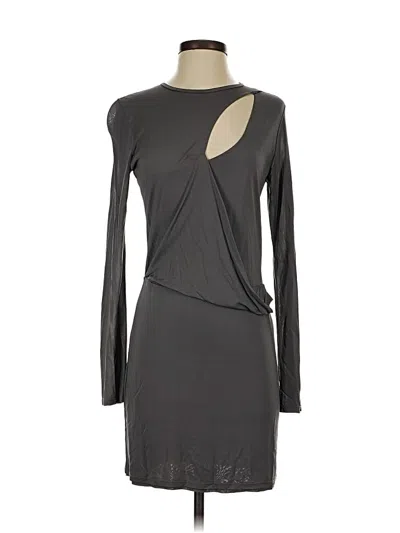 Pre-owned Mason Cocktail Dress In Gray