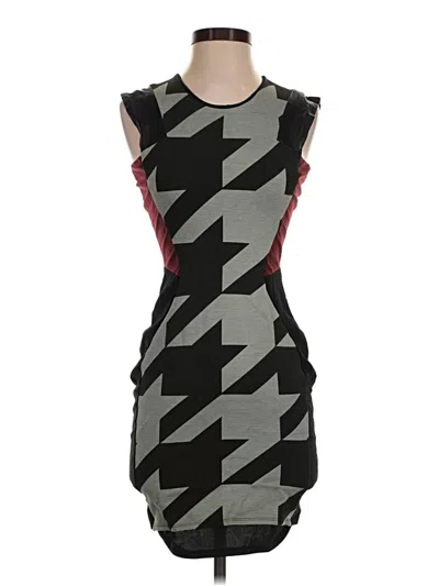 Pre-owned Mason Cocktail Dress In Gray