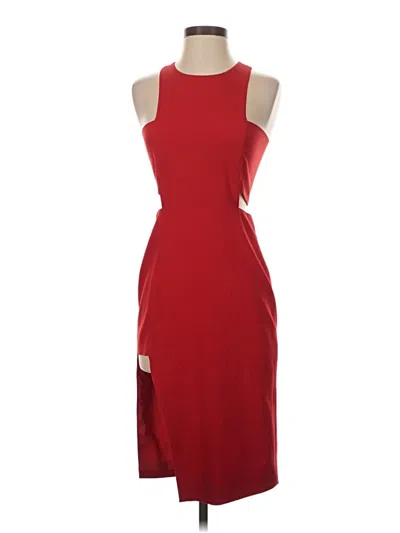 Pre-owned Mason Cocktail Dress In Red