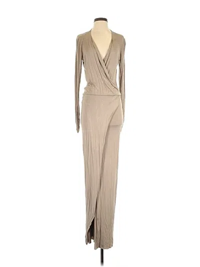 Pre-owned Mason Cocktail Dress In Tan
