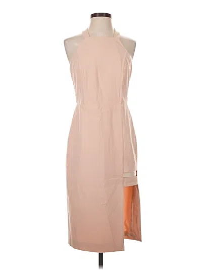 Pre-owned Mason Cocktail Dress In Tan