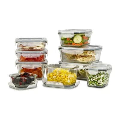 Mason Craft & More 18-pc. Food Container In Gray