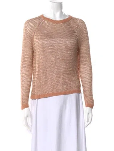Pre-owned Mason Crew Neck Sweater In Pink