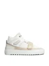Mason Garments Firenze Mid Sneakers In White