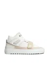 Mason Garments Firenze Mid Sneakers In White