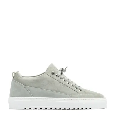 Mason Garments Laced Sneakers In Gray