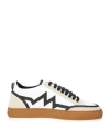 Mason Garments Man Sneakers White Size 7 Leather In White