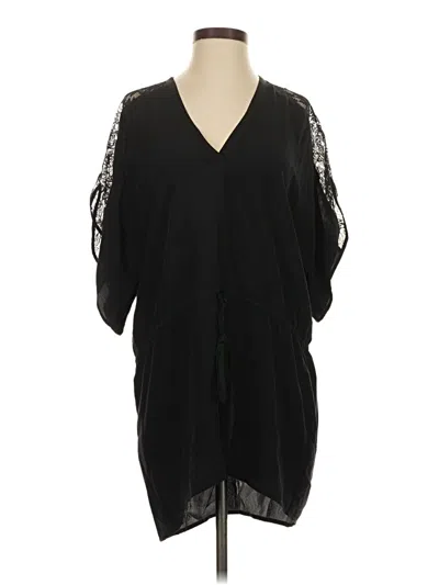 Pre-owned Mason Kimono In Black