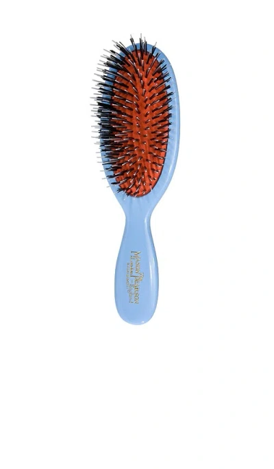 Mason Pearson Pocket Bristle & Nylon Hairbrush In Blue
