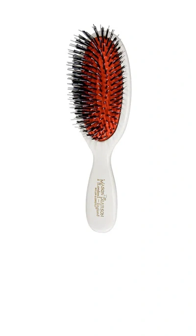Mason Pearson Pocket Bristle & Nylon Hairbrush In White