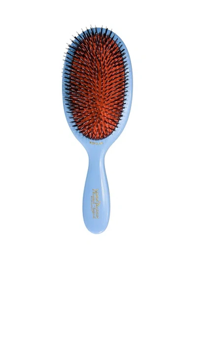 Mason Pearson Popular Bristle & Nylon Hairbrush In Blue