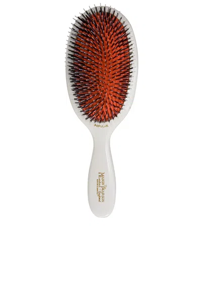 Mason Pearson Popular Mixture Mix Hair Brush In White