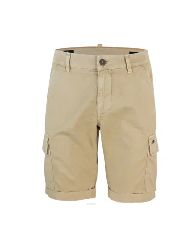 Mason's Bermuda Cargo In Cotone Beige In Toni Neutri