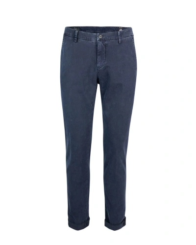 Mason's Blue Milano Trousers In Mbe130 309blu