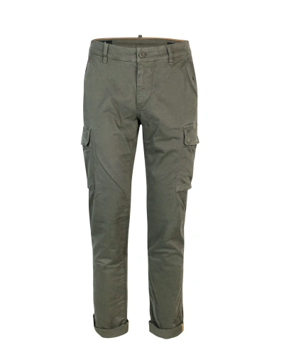 Mason's Green Chile Cargo Trousers In Mbe130 738verde
