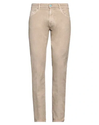 Mason's Man Jeans Sand Size 31 Cotton, Elastomultiester, Elastane In Beige