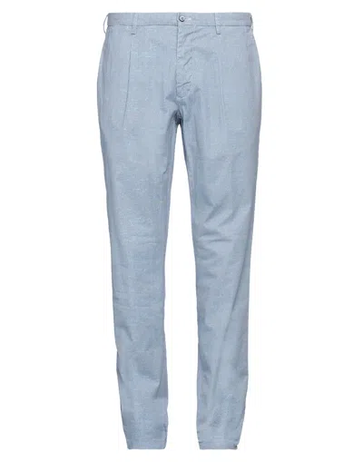 Mason's Man Pants Blue Size 28 Cotton, Elastane