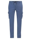 Mason's Man Pants Blue Size 38 Cotton, Lyocell, Elastane In Blue
