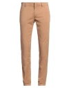 Mason's Man Pants Camel Size 32 Cotton, Elastane In Beige