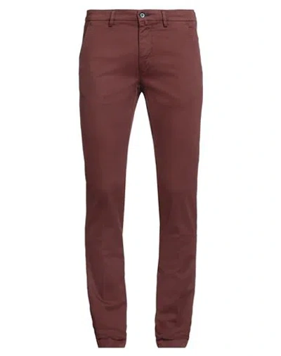 Mason's Man Pants Chocolate Brown Size 32 Cotton, Modal, Elastane