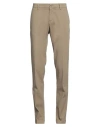 Mason's Man Pants Khaki Size 28 Cotton, Elastane In Beige