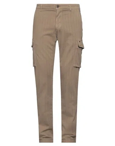 Mason's Man Pants Khaki Size 36 Cotton, Lyocell, Elastane In Beige