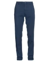 Mason's Man Pants Navy Size 32 Cotton, Elastane In Navy Blue