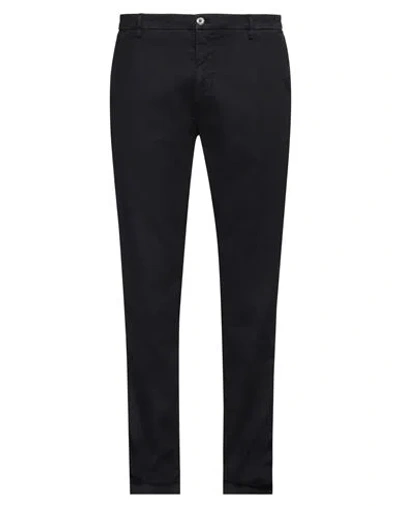 Mason's Man Pants Navy Blue Size 40 Cotton, Modal, Elastane In Navy Blue