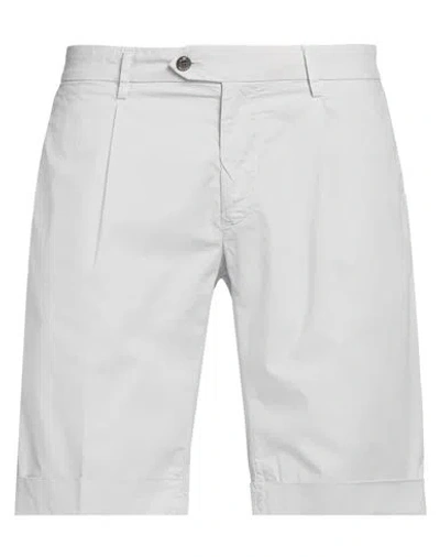 Mason's Man Shorts & Bermuda Shorts Light Grey Size 32 Cotton, Elastane In Grey