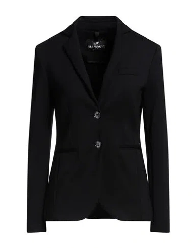 Mason's Woman Blazer Black Size 4 Polyester, Elastane