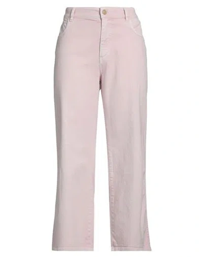 Mason's Woman Jeans Pink Size 30 Cotton, Elastane