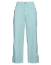 Mason's Woman Jeans Sky Blue Size 28 Cotton, Elastane In Blue