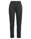 Mason's Woman Pants Black Size 12 Cotton, Elastane