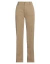 MASON'S MASON'S WOMAN PANTS CAMEL SIZE 12 COTTON, ELASTANE