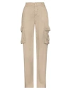 Mason's Woman Pants Khaki Size 6 Modal In Beige