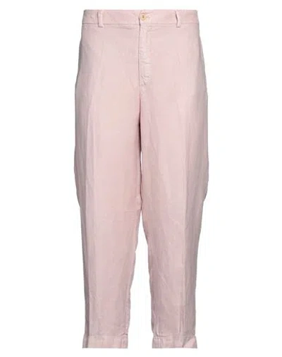 Mason's Woman Pants Light Pink Size 8 Lyocell, Linen, Viscose
