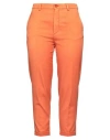 Mason's Woman Pants Orange Size 8 Wool In Orange
