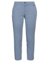 Mason's Woman Pants Pastel Blue Size 8 Cotton, Lyocell, Elastane