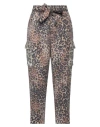 Mason's Woman Pants Sand Size 4 Lyocell, Linen, Viscose In Beige