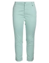 Mason's Woman Pants Turquoise Size 12 Cotton, Lyocell, Elastane In Blue