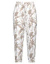 Mason's Woman Pants White Size 10 Lyocell In White